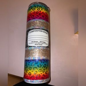 Colorful Composition Notebook Tumbler (30oz)